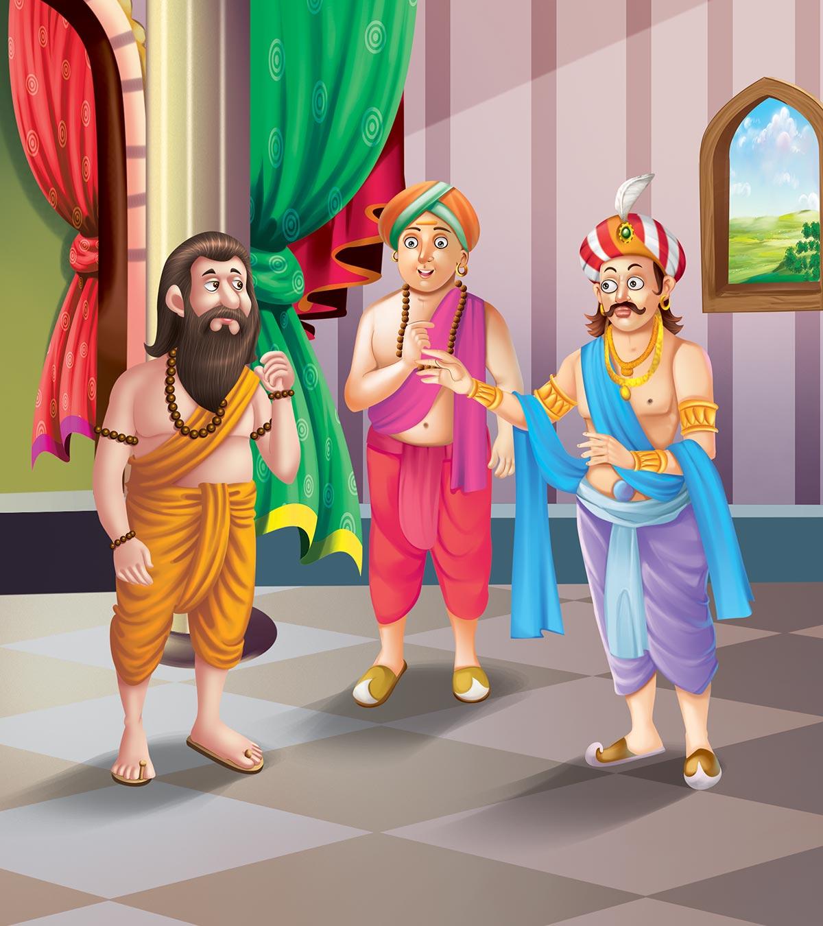 Tenali Rama And the great Pundit story in English