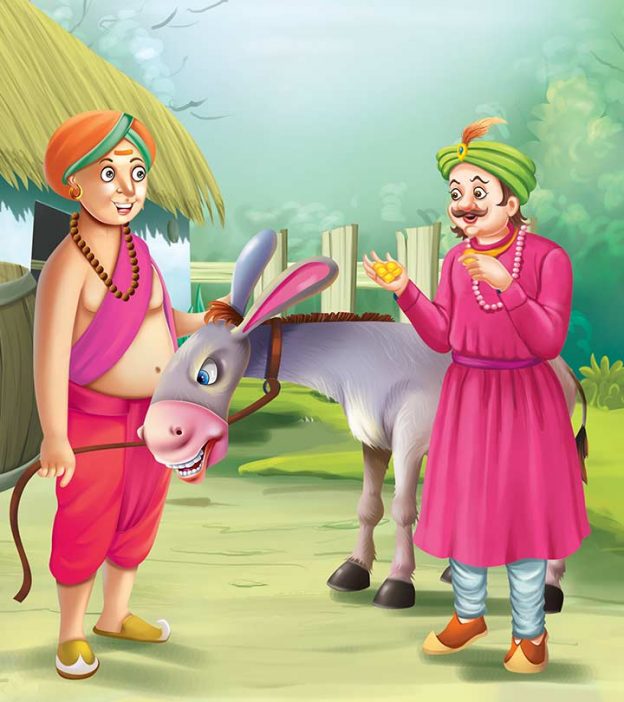 Tenali Rama Story: Tenali Rama Salutes The Donkey