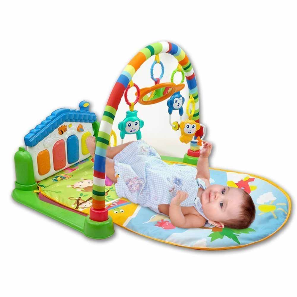 Toyshine Baby's Playmat Gym with Toys