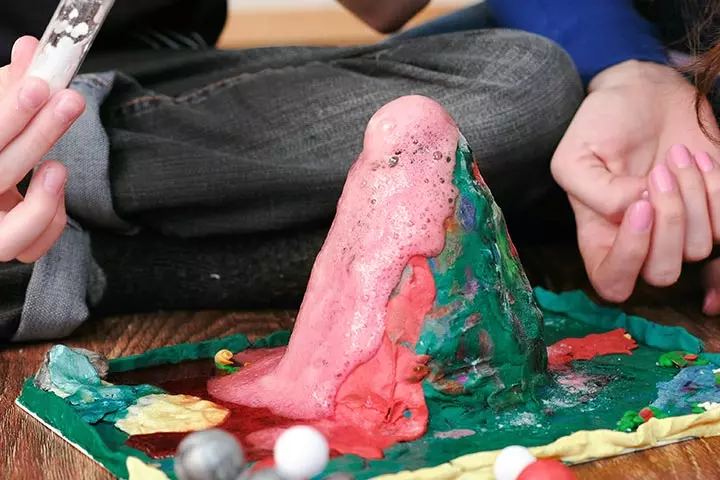 Volcano Gender-Reveal