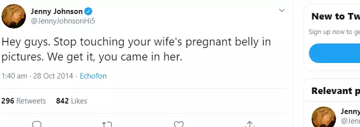 What's With The Incessant Belly Touching