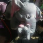 Tickles Mother Elephant With Single Baby Plush Toy-Lovely toy-By sumi