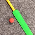VibgyorVibes Soft Foam Cricket Bat & Ball Set-Nice ball bet-By sumi