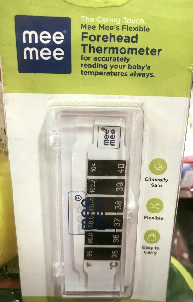 Mee Mee Forehead Thermometer Reviews, Features, How to use, Price