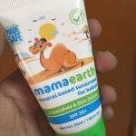 Mamaearth Mineral Based Sunscreen for Babies-miniral rich sunscreen-By dharanirajesh16