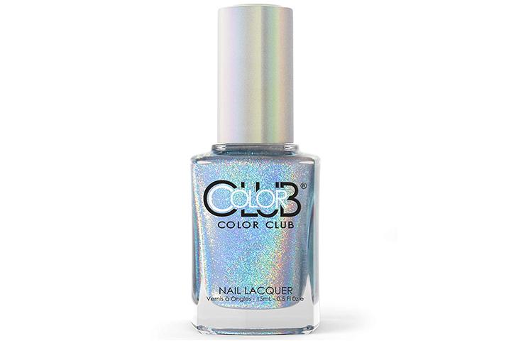 Color Club Halographic Hues Nail Polish, Blue Heaven