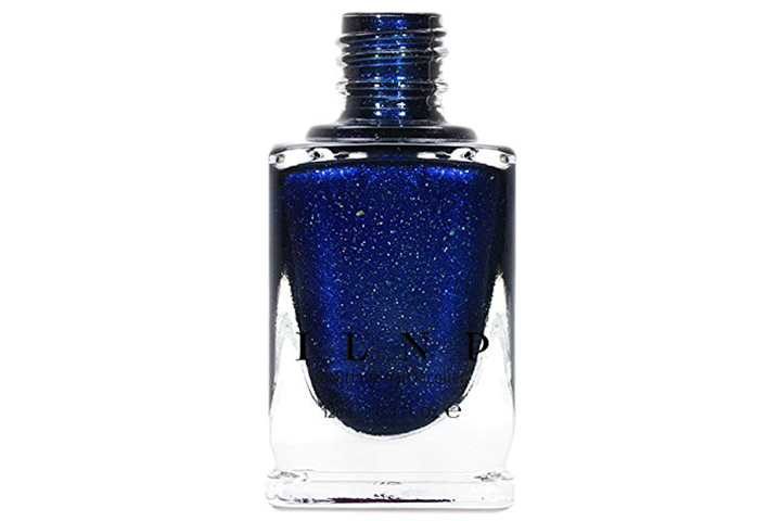 ILNP Looking Up - Midnight Blue Holographic Nail Polish