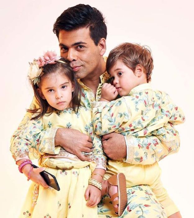 Karan Johar Has The Perfect Reply To Person Saying His Twins Lack A Mother’s Love