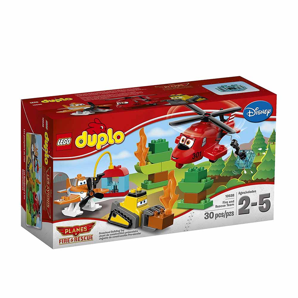 LEGO DUPLO Planes Fire and Rescue Team Building Toy