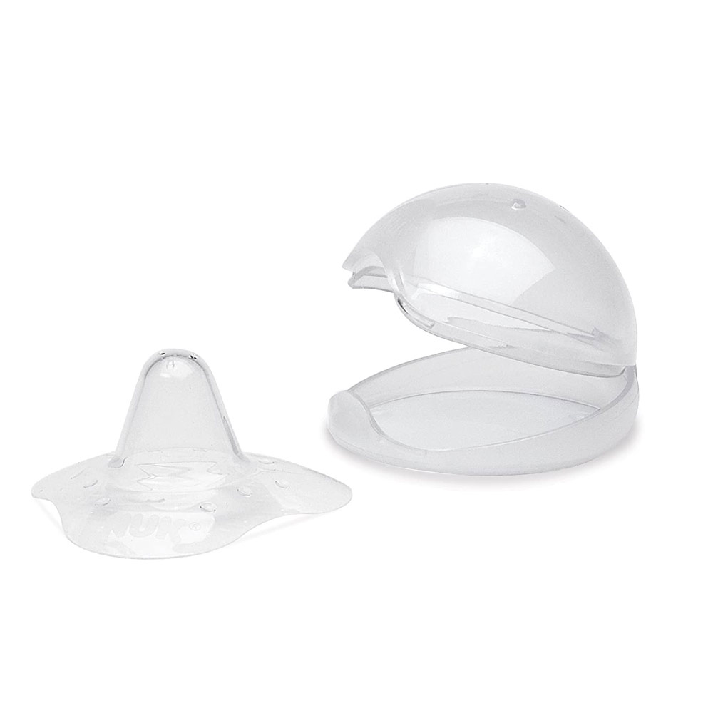NUK Barely There Nipple Shield with Case