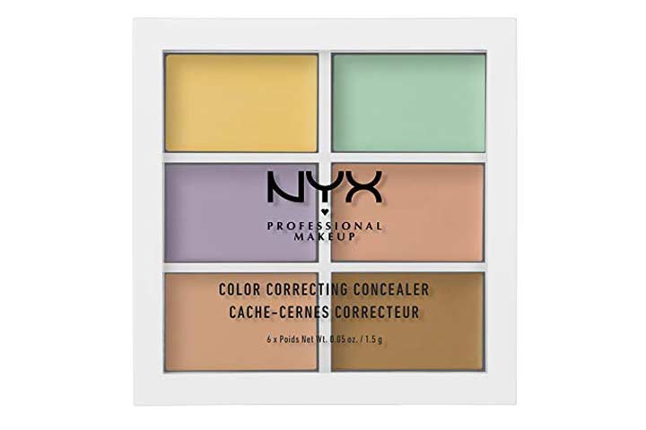 NYX Professional Makeup Concealer Color Correcting Palette