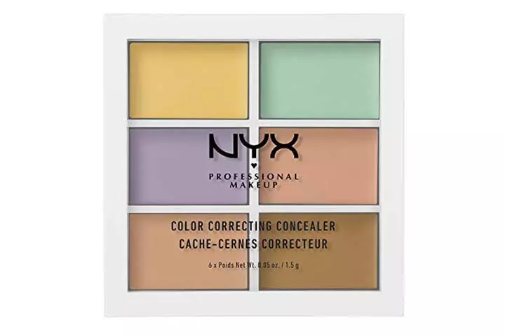 NYX Professional Makeup Concealer Color Correcting Palette