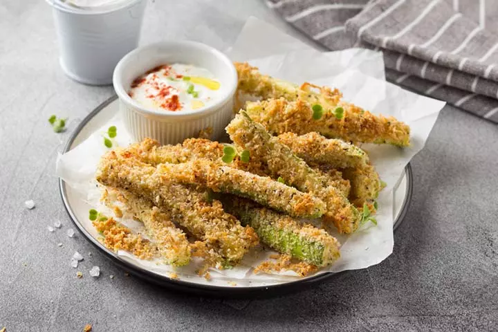 Parmesan Zucchini Fries