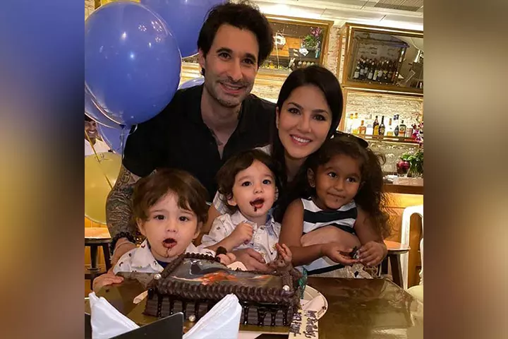 Sunny Leone And Daniel Weber