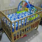 Babyhug Hamilton Wooden Cot With Mosquito Net & Storage Space-Nice cot-By sumi