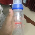 Pigeon Peristaltic Polypropylene Feeding Bottle With Medium Flow Teat-Nice bottle-By sameera_pathan