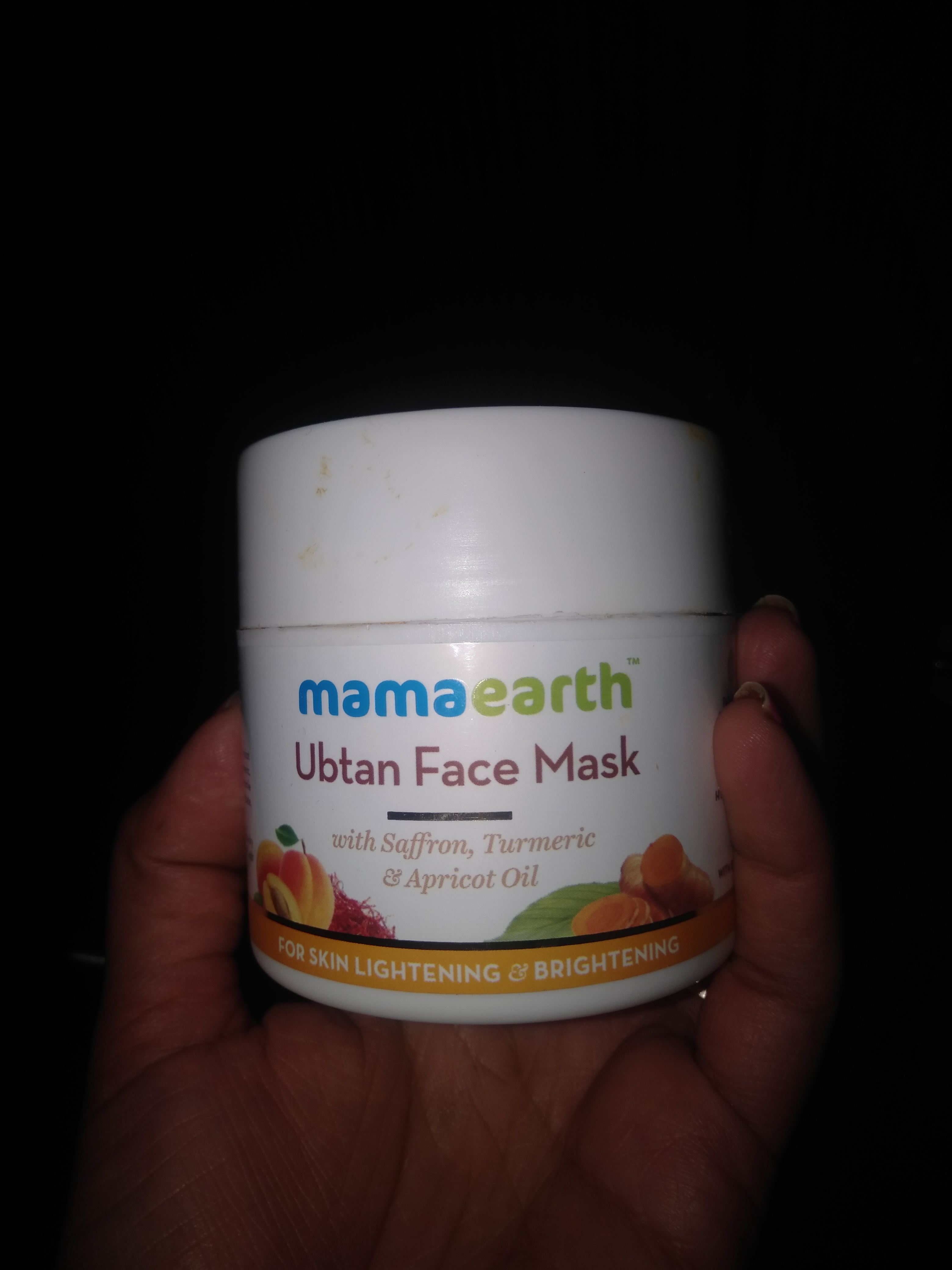 Mamaearth Ubtan Face Mask For Skin Lightening and Brightening-Awesome face mask-By sakshimalhotra