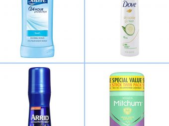 15 Best Antiperspirant Deodorants For Women
