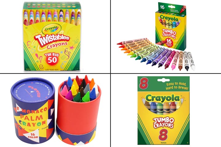 Toy Color Jumbo Washable Crayons 50 Pack