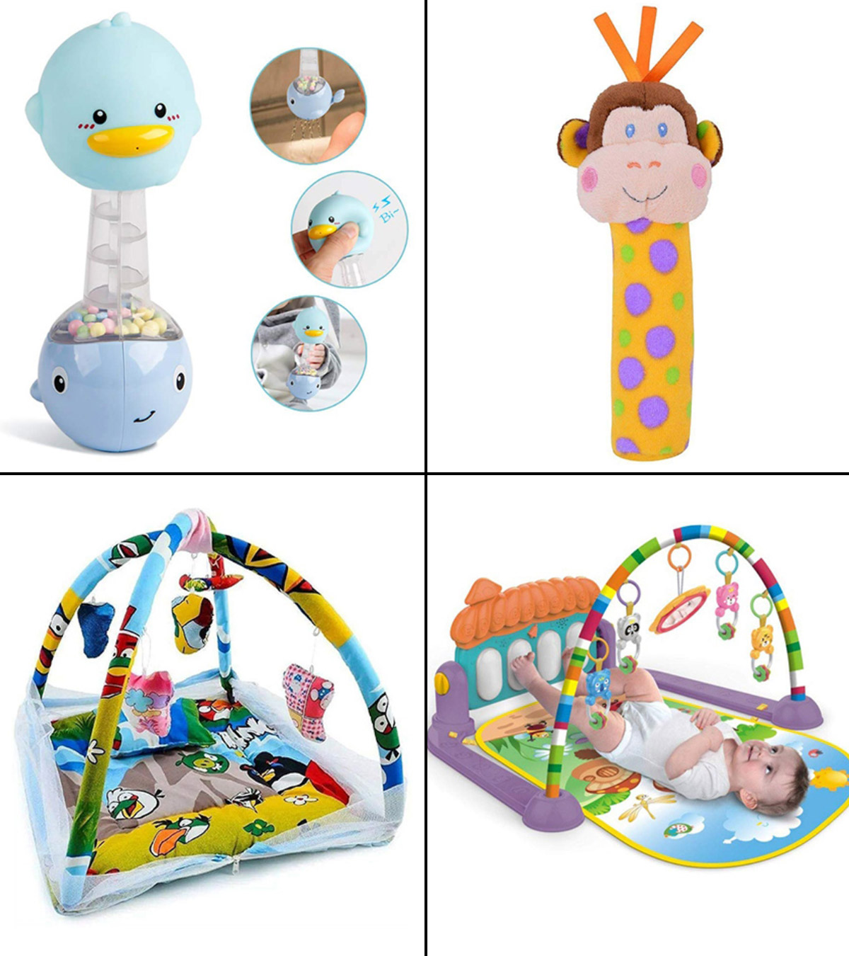 4 महीने के बच्चे के लिए 12 बेहतरीन खिलौने | 4 Months Baby Toys (बेबी टॉयज) To Buy In 2020