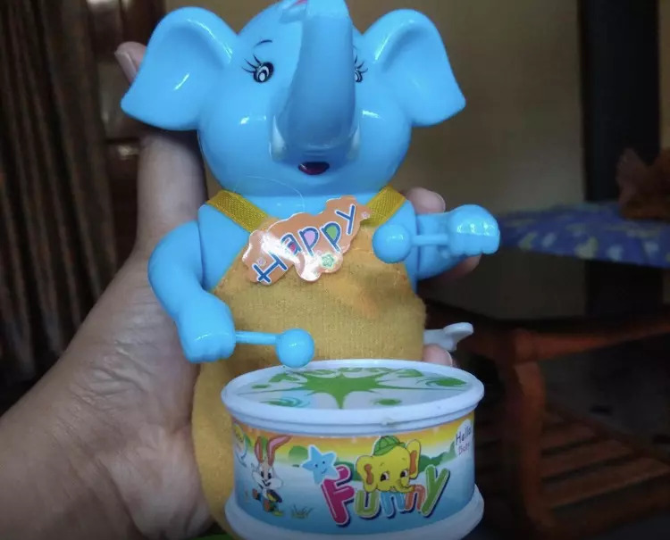 elephant drum toy