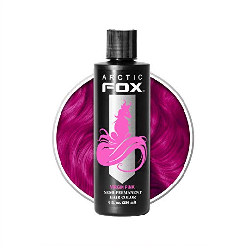 Arctic Fox Semi-Permanent Hair Color Dye Virgin Pink