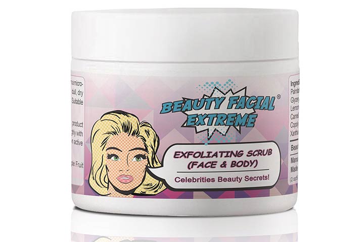 Beauty Facial Extreme Exfoliating Cleanser Scrub for Face & Body