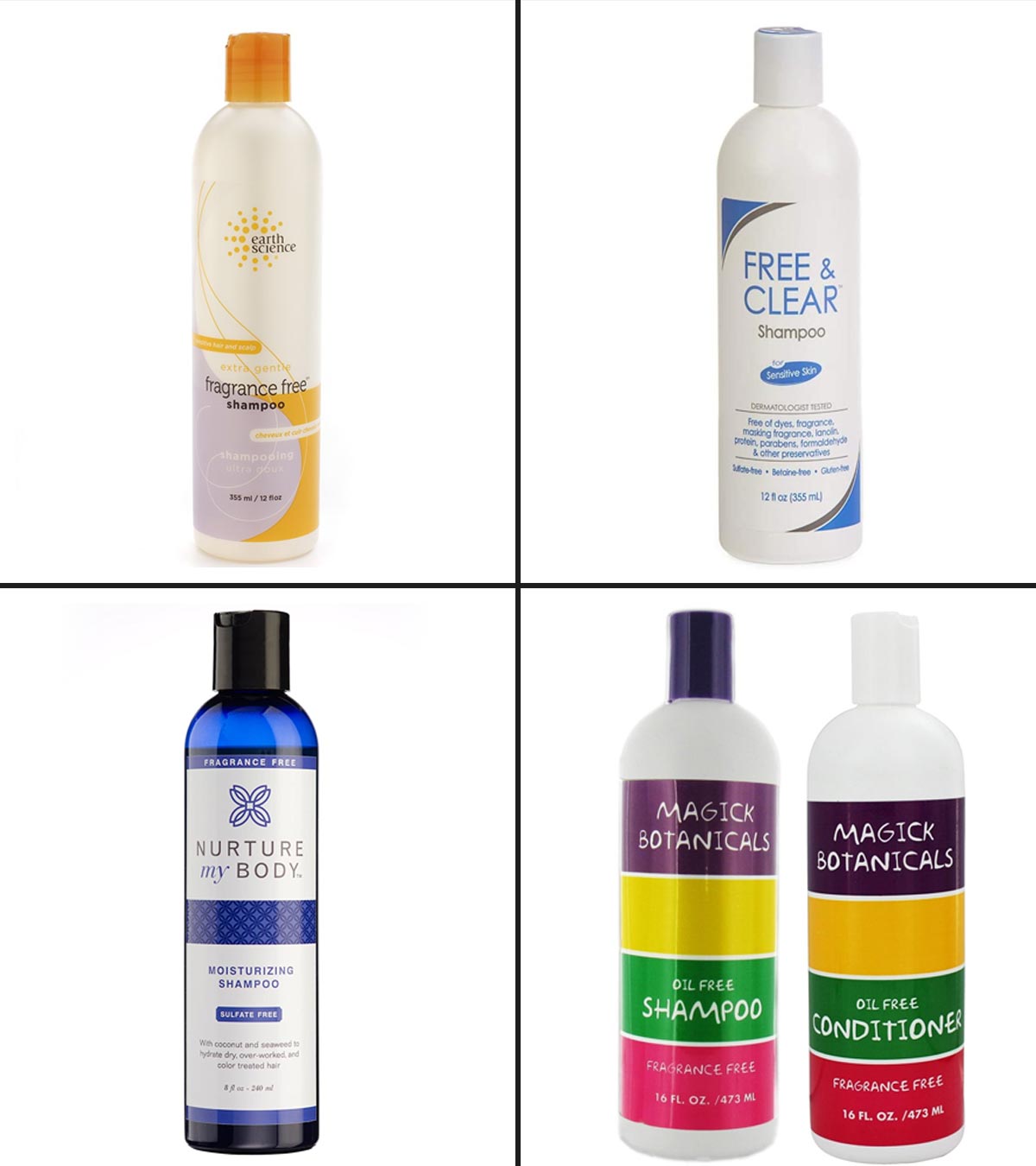 10 Best Fragrance-Free Shampoos For Healthy Hair In 2024