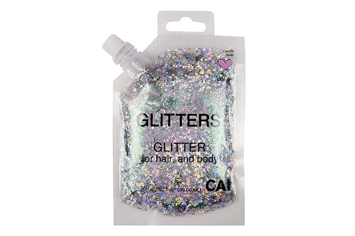 CAI Beauty NYC Glitter Pouch