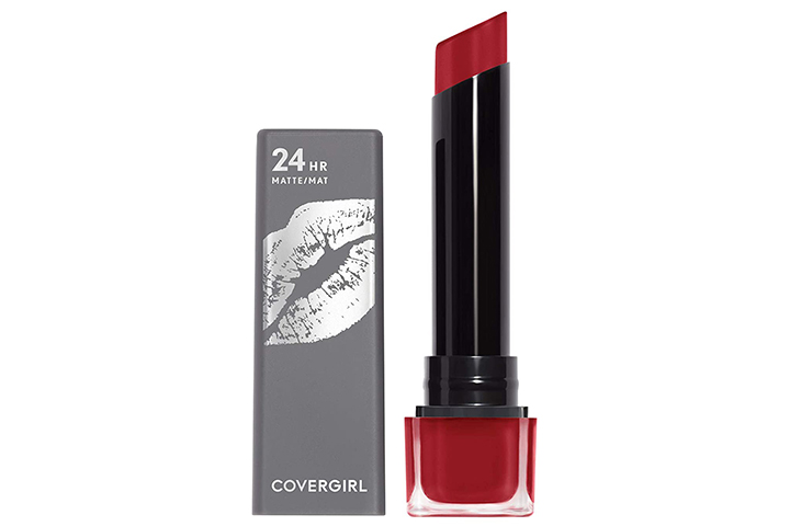 COVERGIRL Exhibitionist 24HR Ultra-Matte Lipstick In The Real Thing