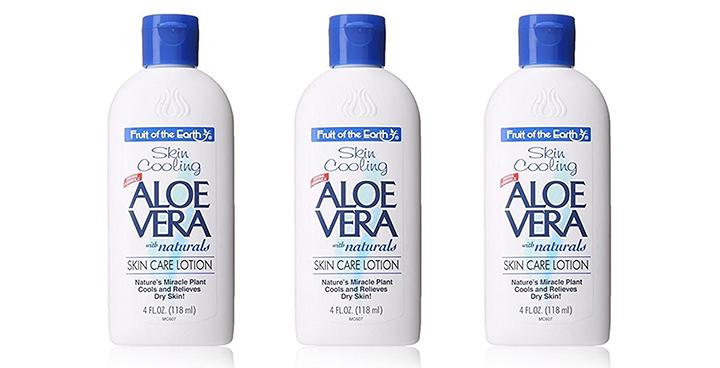 Earth Aloe Vera With Naturals Skin Care Lotion