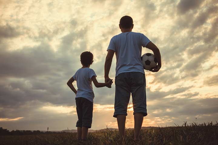 Isän ja pojan toimintaa vahvemman ja syvemmän siteen luomiseksi