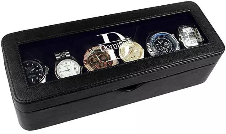 Ikee Design Personalized Watch Storage Box
