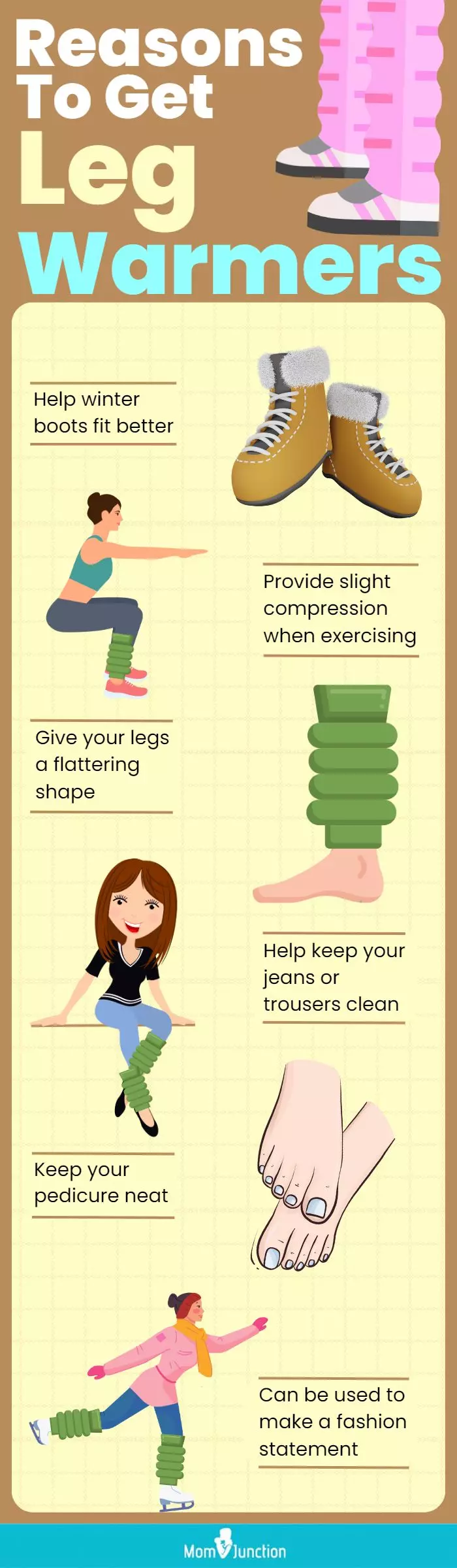 Reasons To Get Leg Warmers (Infographic)