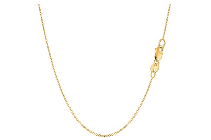 Jewelry Affairs Yellow Gold Cable Link