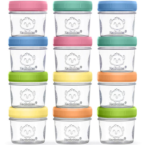 KeaBabies Baby Food Containers