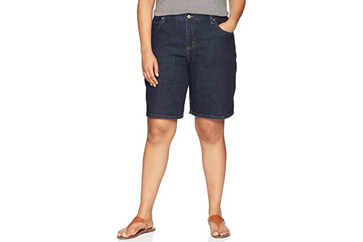 LEE Womens Plus Size Relaxed fit Bermuda Short