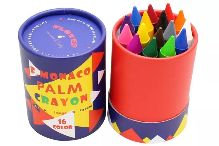 Lebze Jumbo Crayons For Toddlers