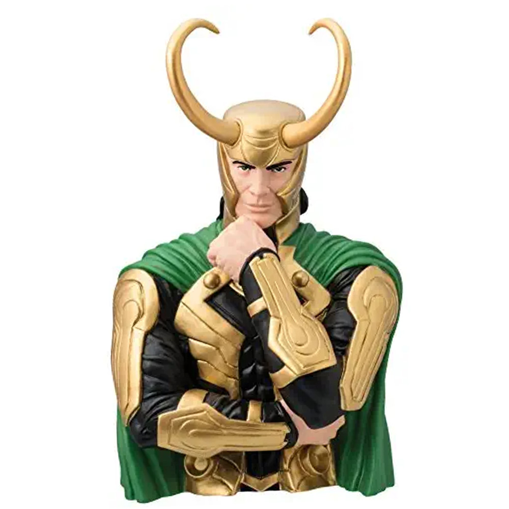 Marvel Bust Bank Loki
