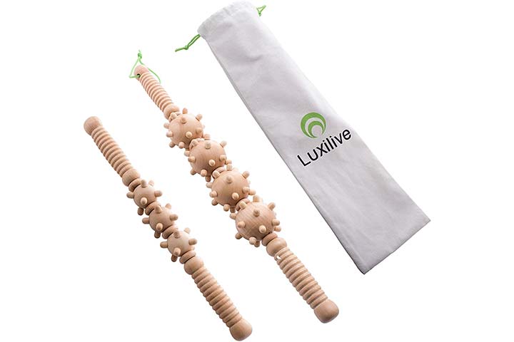 Luxilive Premium Fascia, Cellulite & Muscle Massager Two Stick Set