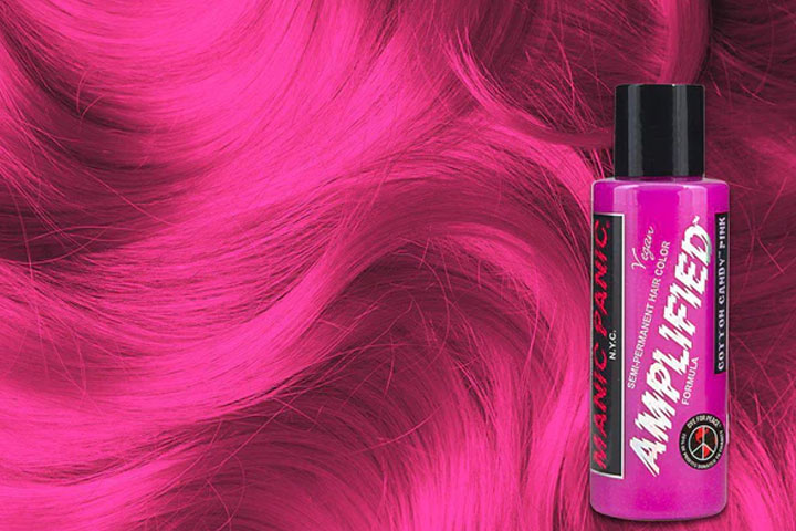 Manic Panic Amplified Semi Permanent Hair Dye – Hot Pink