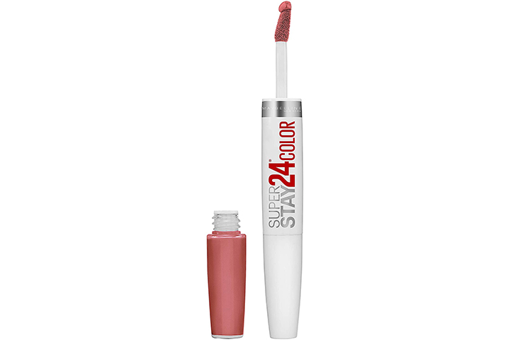 Maybelline New York Superstay 24 2-step liquid lipstick makeup, Frosted Mauve
