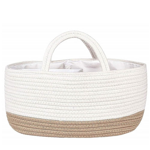 Mila Millie Baby Cotton Rope Diaper Caddy