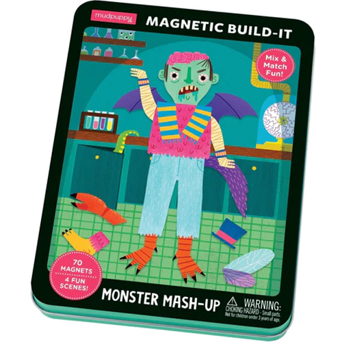 Mudpuppy Monster Mash-Up Magnetic Build-It