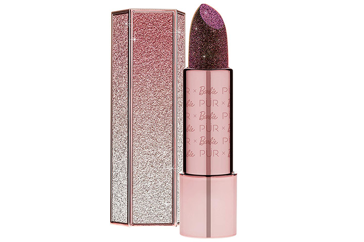 PUR Cosmetics X Barbie Iconic Lips Signature Semi-matte Lipstick In Inspire