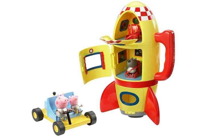 Peppa Pig Deluxe Spaceship Explorer Set By Character Options