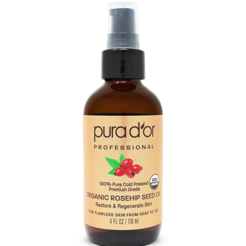 Pura D’or Organic Rosehip Seed Oil