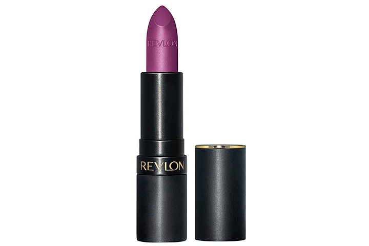 Revlon Super Lustrous The Luscious Mattes Lipstick, in Purple, 009 Kiss & Tell, 0.74 oz