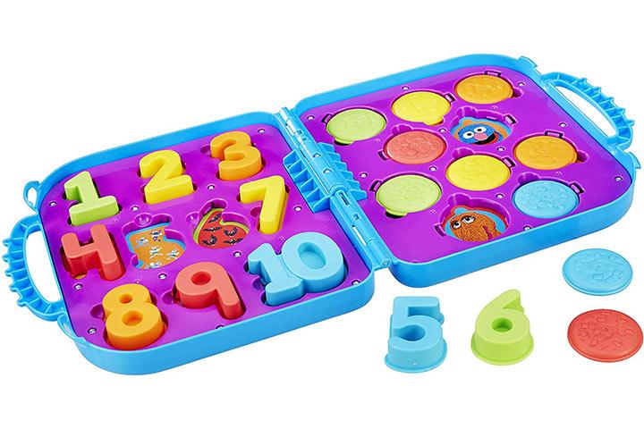 sesame street playskool cookie monster's on the go numbers