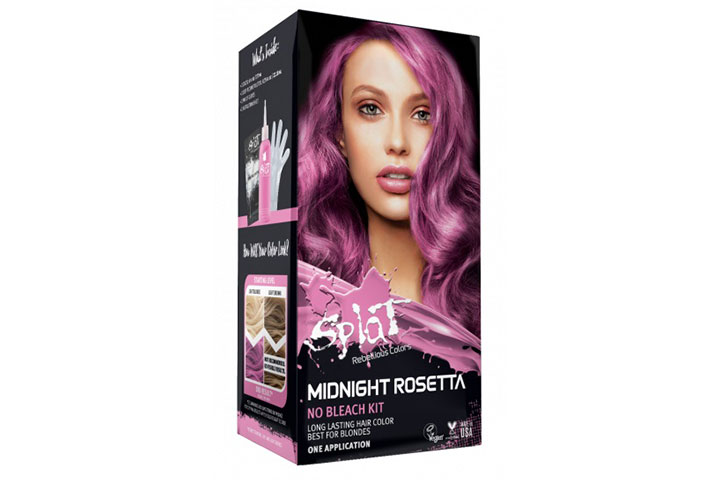 Splat Semi-Permanent Pink Hair Dye Midnight Magenta